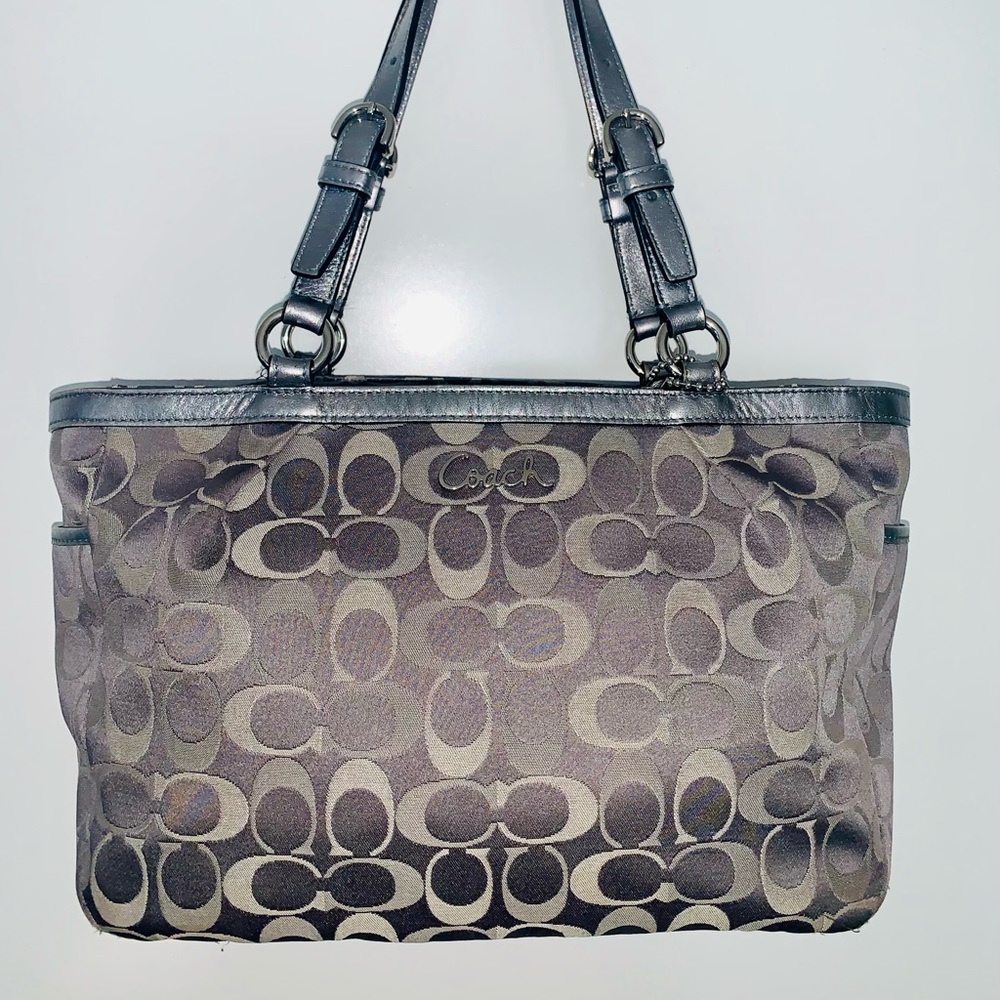 Gray Coach Purse